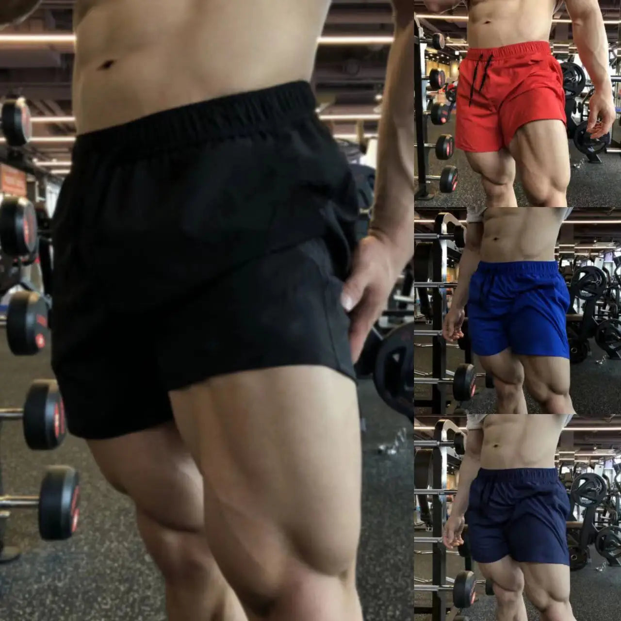 Men's Quick-Dry Athletic Shorts – Gym, Running, & Summer Casual Wear